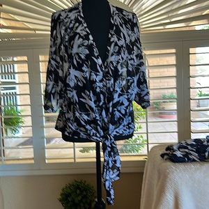 Style&Co. summer print blouse. XL